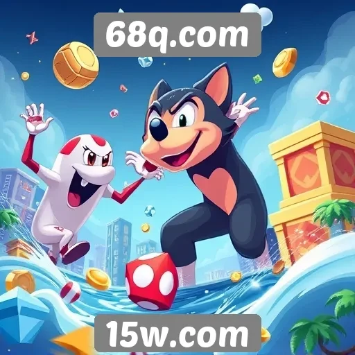 Jogos populares disponíveis no site 68q.com